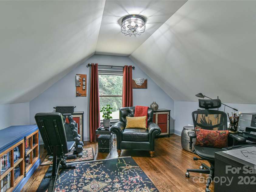 35 Dreambird Drive, Leicester, NC 28748.  MLS# CAR4281795, YatesRealty ID 29701. Upstairs Bonus Room with Closet