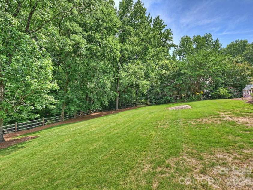 3731 Ashton Drive, Charlotte, NC 28210.  MLS# CAR4391507, YatesRealty ID 29710. Backyard