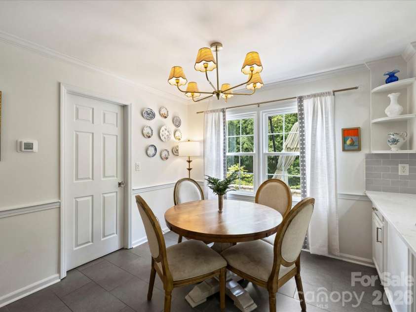3731 Ashton Drive, Charlotte, NC 28210.  MLS# CAR4391507, YatesRealty ID 29710. Breakfast Area