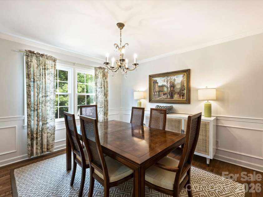 3731 Ashton Drive, Charlotte, NC 28210.  MLS# CAR4391507, YatesRealty ID 29710. Dining Room