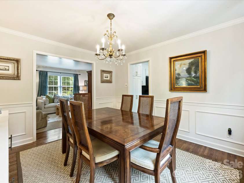 3731 Ashton Drive, Charlotte, NC 28210.  MLS# CAR4391507, YatesRealty ID 29710. Dining Room