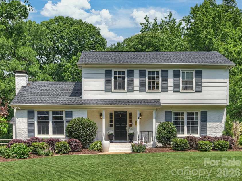 3731 Ashton Drive, Charlotte, NC 28210.  MLS# CAR4391507, YatesRealty ID 29710. Front Exterior
