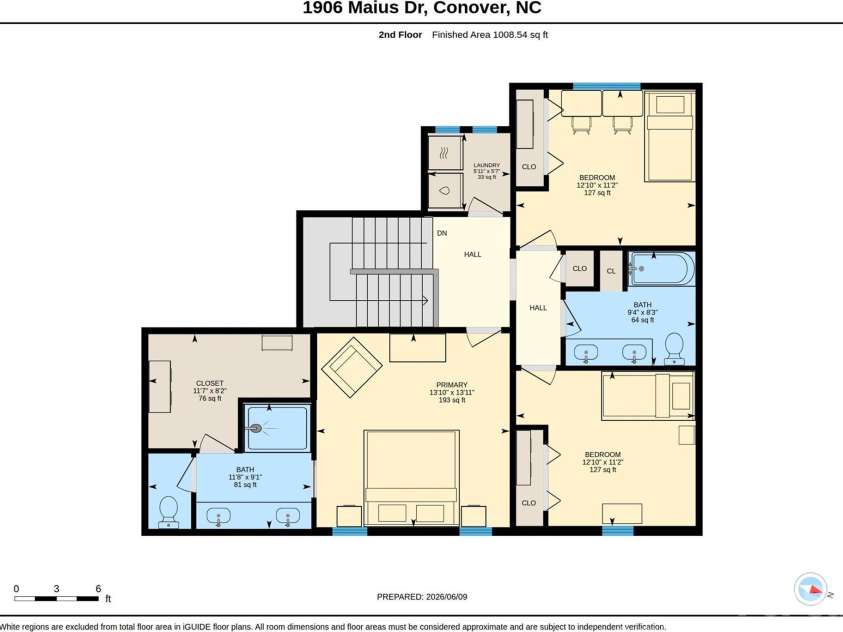 1906 Maius Drive, Conover, NC 28613.  MLS# CAR4383738, YatesRealty ID 29722. 