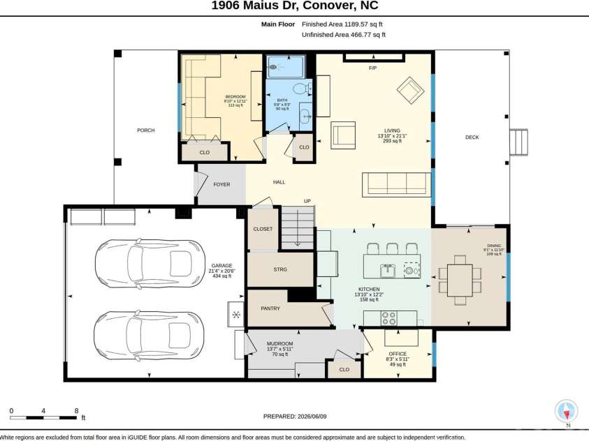 1906 Maius Drive, Conover, NC 28613.  MLS# CAR4383738, YatesRealty ID 29722. 