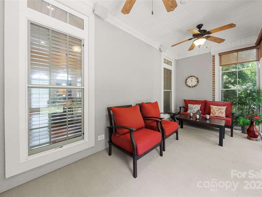 1012 Catawba Shores Drive, Rock Hill, SC 29730.  MLS# CAR4280757, YatesRealty ID 29723. Screen porch
