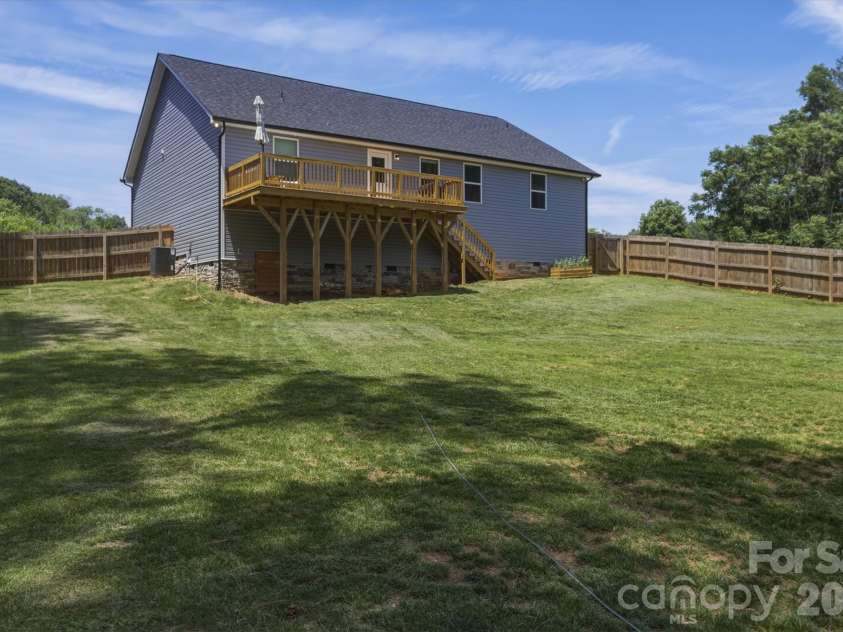 2412 Mintew Circle, Lincolnton, NC 28092.  MLS# CAR4387828, YatesRealty ID 29725. Backyard (7)