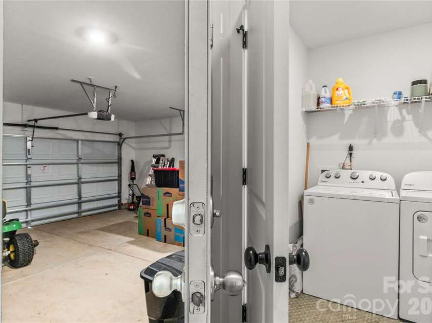 2412 Mintew Circle, Lincolnton, NC 28092.  MLS# CAR4387828, YatesRealty ID 29725. Garage and Laundry in Primary Wing