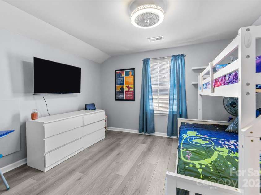 1915 Slippery Rock Lane, Monroe, NC 28112.  MLS# CAR4286844, YatesRealty ID 29729. Tertiary Bedroom upstairs