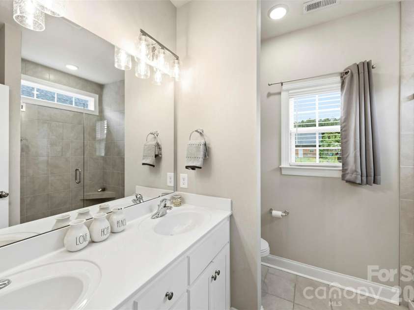 268 Ella Drive, Locust, NC 28097.  MLS# CAR4386566, YatesRealty ID 29732. Primary Bathroom