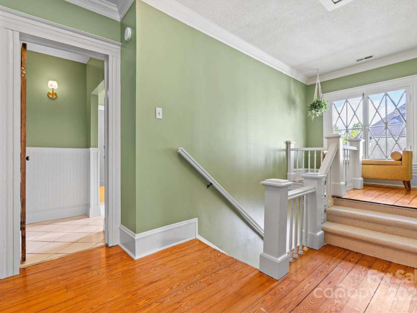 345 Center Avenue, Mooresville, NC 28115.  MLS# CAR4283035, YatesRealty ID 29735. Upstairs landing