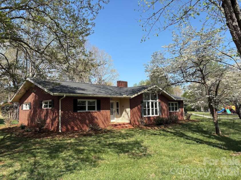 1820 Connelly Springs Road, Lenoir, NC 28645.  MLS# CAR4374509, YatesRealty ID 29739. Front of Home