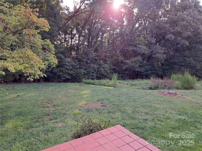 123 Softwind Lane, Concord, NC 28025.  MLS# CAR4296194, YatesRealty ID 2974. Backyard