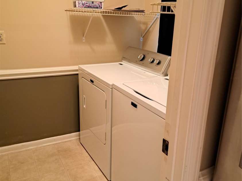123 Softwind Lane, Concord, NC 28025.  MLS# CAR4296194, YatesRealty ID 2974. Laundry room