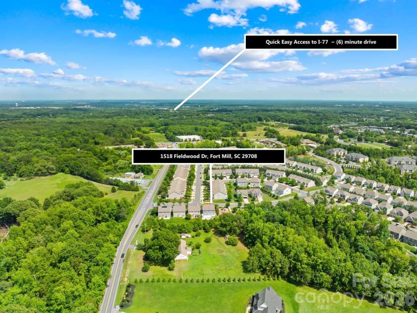 1518 Fieldwood Drive, Fort Mill, SC 29708.  MLS# CAR4392282, YatesRealty ID 29740. 