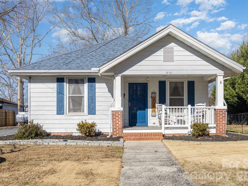 313 Webb Street, Albemarle, NC 28001.  MLS# CAR4378913, YatesRealty ID 29742. 