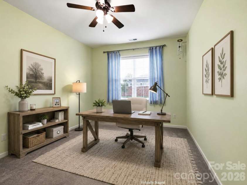 154 Haw River Road, Fletcher, NC 28732.  MLS# CAR4390072, YatesRealty ID 29743. Virtually staged office