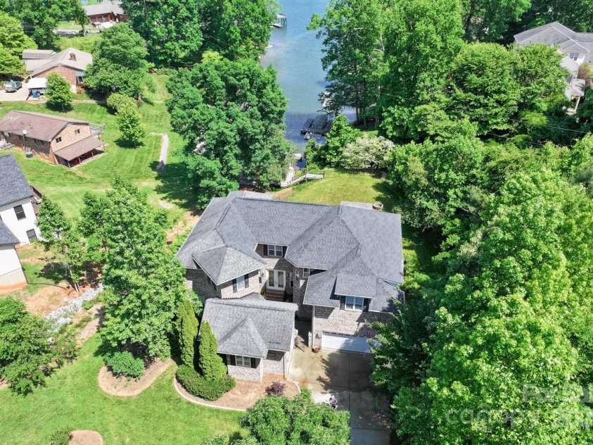 7365 Gabriel Street, Sherrills Ford, NC 28673.  MLS# CAR4253756, YatesRealty ID 29745. Aerial view