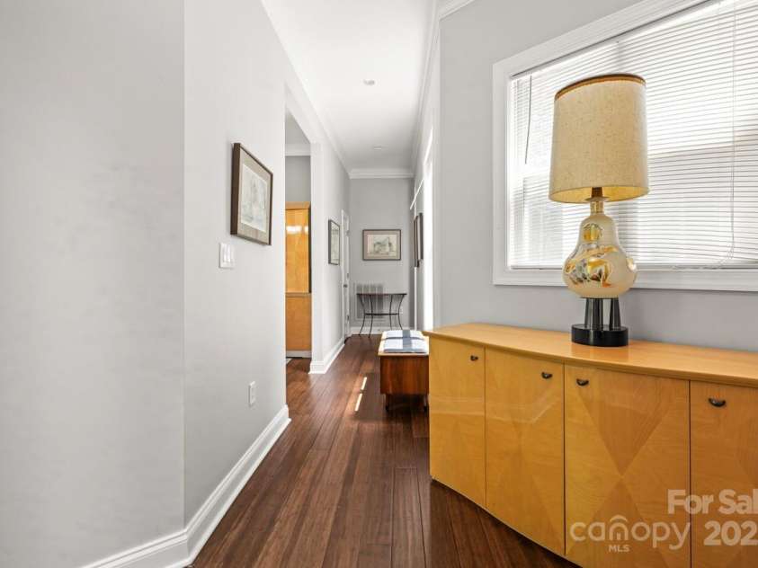 7365 Gabriel Street, Sherrills Ford, NC 28673.  MLS# CAR4253756, YatesRealty ID 29745. Hallway toward living room