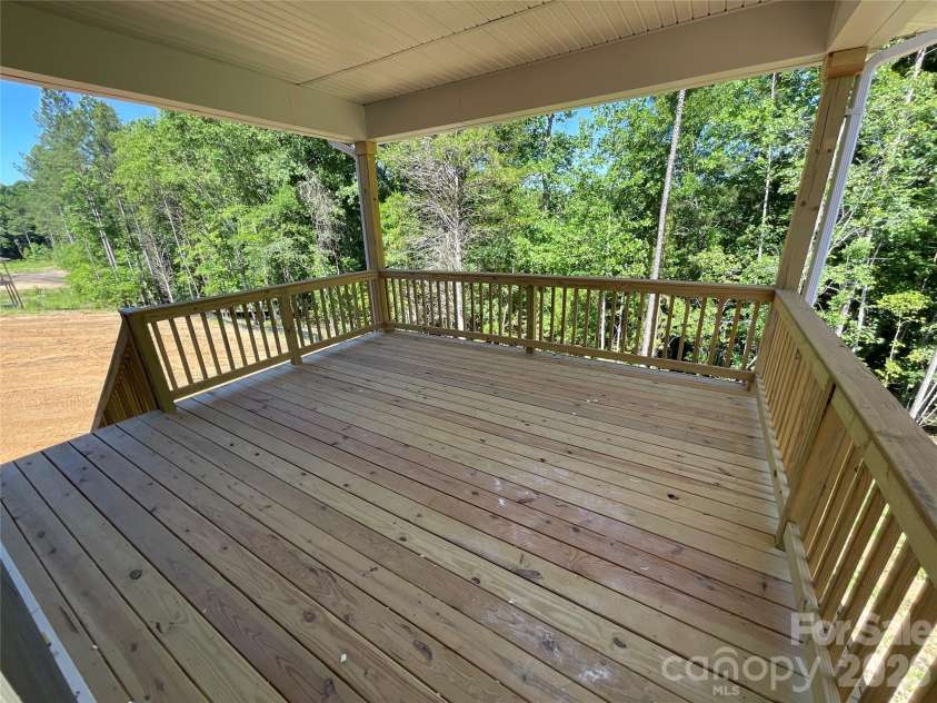 1558 Autumn Lane, York, SC 29745.  MLS# CAR4361665, YatesRealty ID 29746. Covered back deck