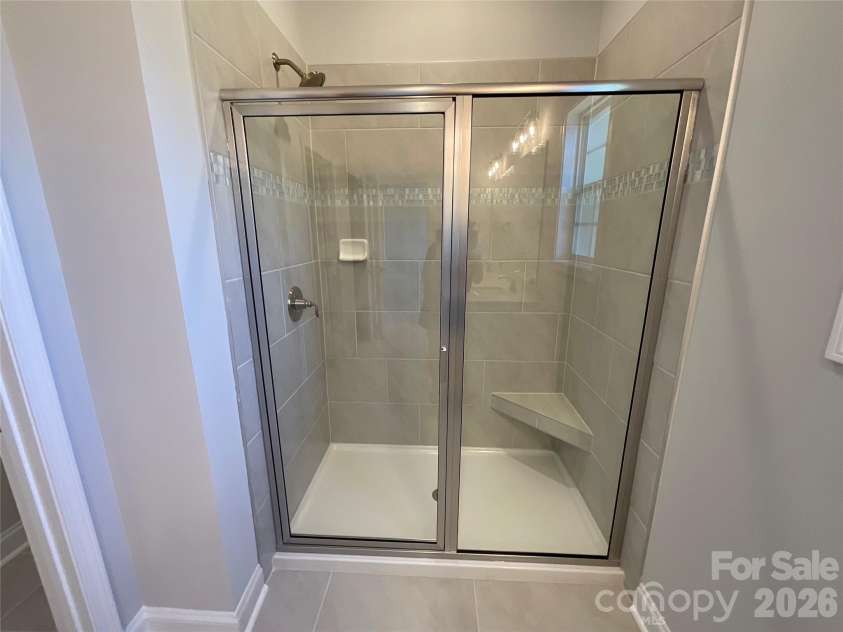 1558 Autumn Lane, York, SC 29745.  MLS# CAR4361665, YatesRealty ID 29746. Tile Shower