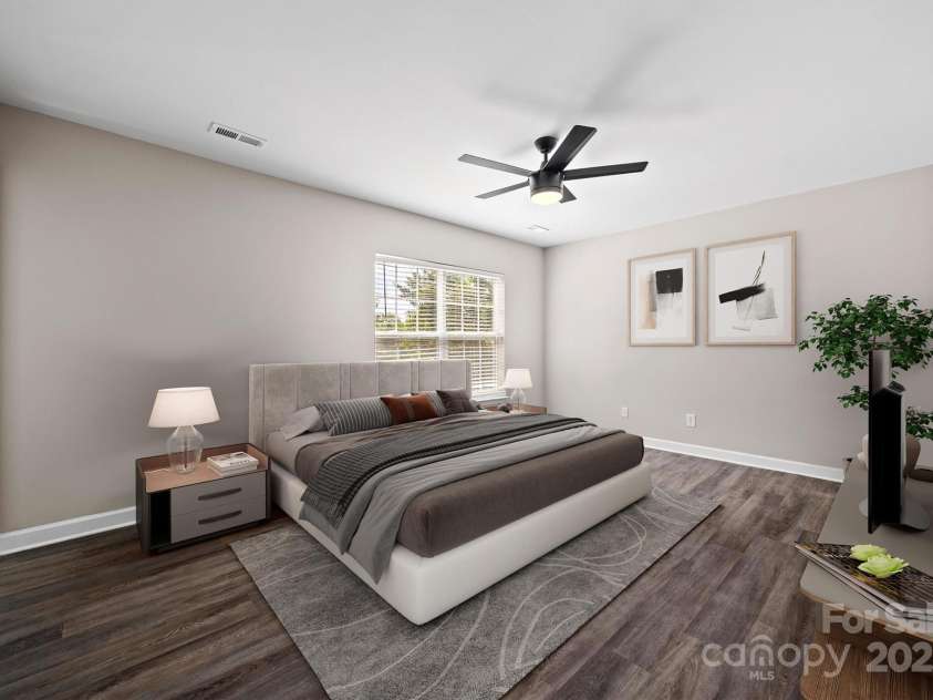 1505 Tuckers Glenn Drive, Rock Hill, SC 29732.  MLS# CAR4263860, YatesRealty ID 29753. VIRTUAL STAGING Primary Bedroom