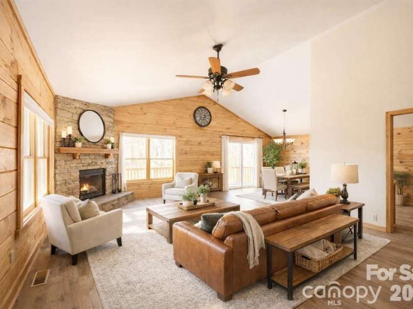 114 Woodstock Lane, Rutherfordton, NC 28139.  MLS# CAR4392620, YatesRealty ID 29755. Virtually staged thru chatgpt