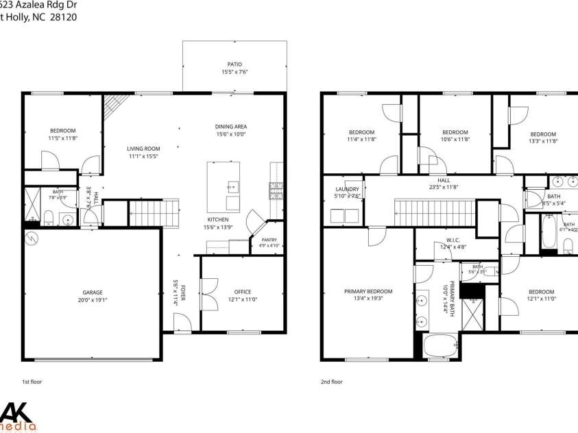 3623 Azalea Ridge Drive, Mount Holly, NC 28120.  MLS# CAR4392567, YatesRealty ID 29763. 