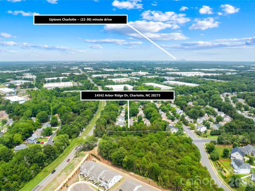14542 Arbor Ridge Drive, Charlotte, NC 28273.  MLS# CAR4392287, YatesRealty ID 29764. 