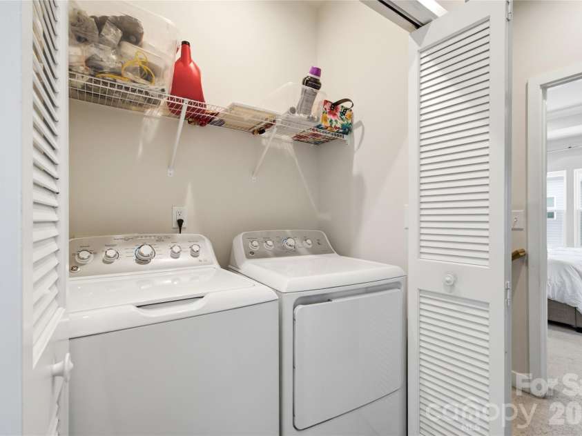 9116 Mallard Mills Drive, Charlotte, NC 28262.  MLS# CAR4392847, YatesRealty ID 29779. Laundry next to all bedrooms