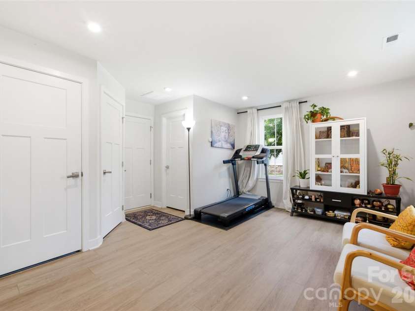9116 Mallard Mills Drive, Charlotte, NC 28262.  MLS# CAR4392847, YatesRealty ID 29779. Main floor - flex room. Three closets for ample storage. 