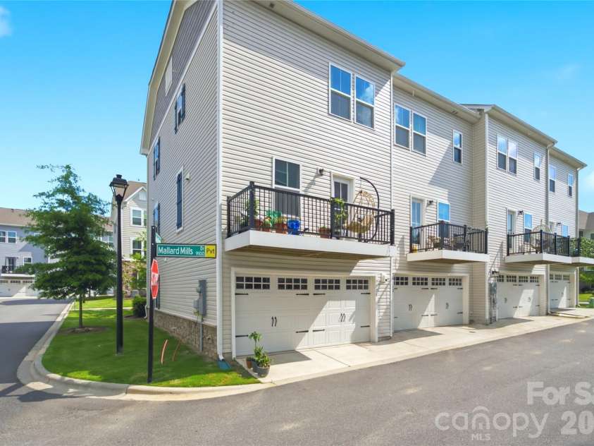 9116 Mallard Mills Drive, Charlotte, NC 28262.  MLS# CAR4392847, YatesRealty ID 29779. Rear elevation