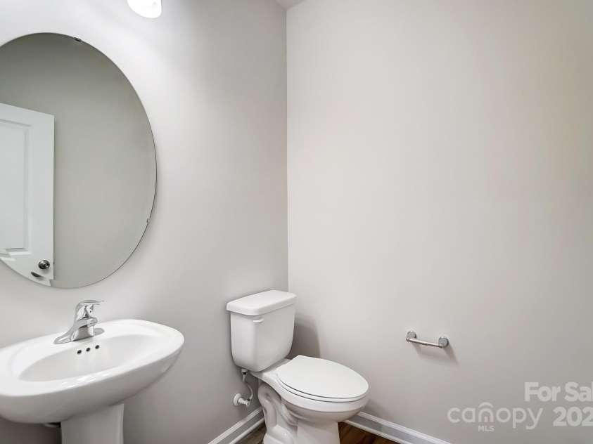 2505 Crimson Way, Monroe, NC 28112.  MLS# CAR4279959, YatesRealty ID 29780. Representative powder room