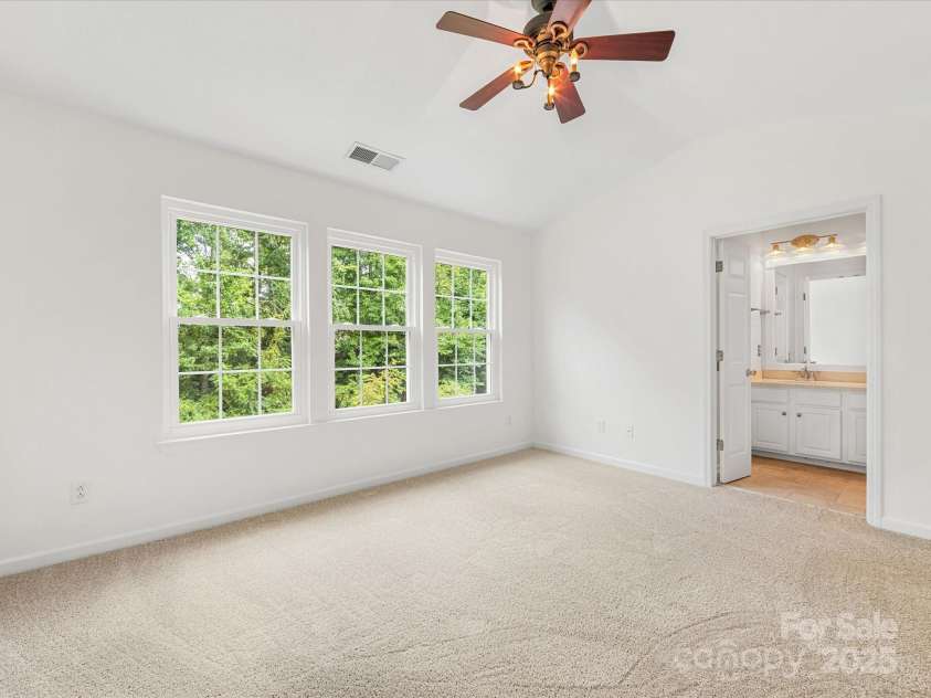 6913 Rothchild Drive, Charlotte, NC 28270.  MLS# CAR4278243, YatesRealty ID 29783. Primary Suite with vaulted ceiling