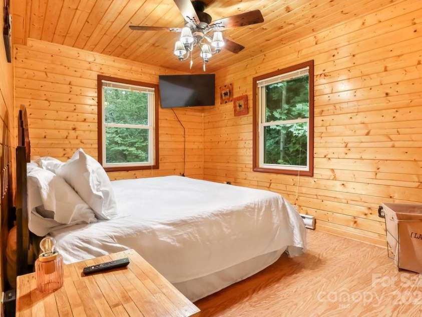 4271 Old Field Creek Road, Grassy Creek, NC 28631.  MLS# CAR4284275, YatesRealty ID 2979. Bedroom 