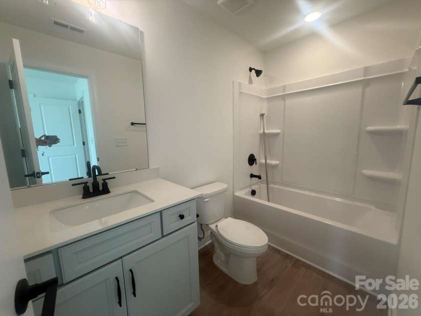4482 Blue Mound Court, Stanley, NC 28164.  MLS# CAR4387533, YatesRealty ID 29800. 3rd floor bathroom