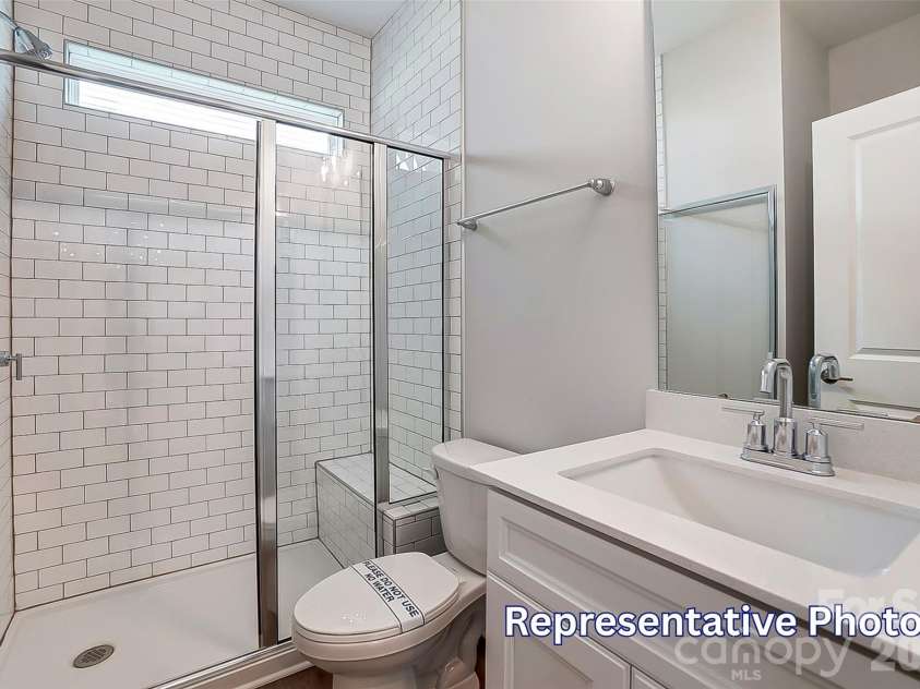 4482 Blue Mound Court, Stanley, NC 28164.  MLS# CAR4387533, YatesRealty ID 29800. Guest Bathroom