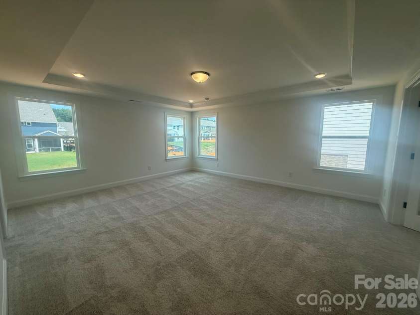 4482 Blue Mound Court, Stanley, NC 28164.  MLS# CAR4387533, YatesRealty ID 29800. Primary Bedroom