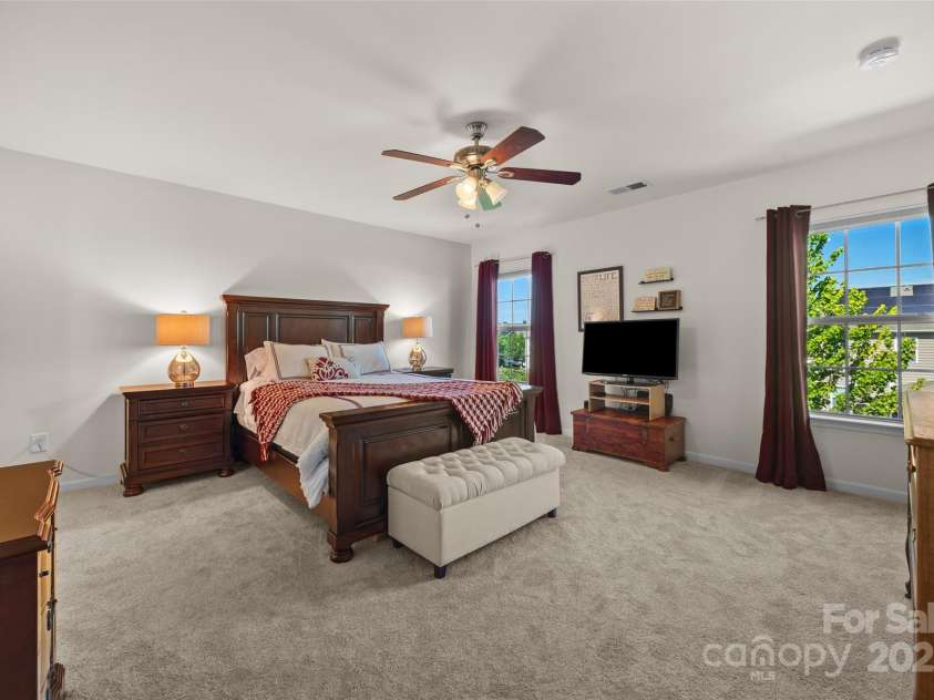 2013 Ice Lake Court, Fort Mill, SC 29715.  MLS# CAR4285965, YatesRealty ID 29802. Primary Bedroom