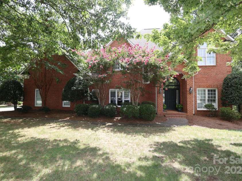 10840 Congressional Club Drive, Charlotte, NC 28277.  MLS# CAR4286308, YatesRealty ID 29804. Front Elevation