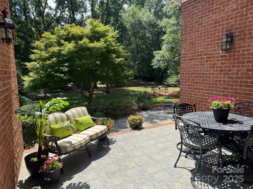 10840 Congressional Club Drive, Charlotte, NC 28277.  MLS# CAR4286308, YatesRealty ID 29804. Terrace off of Great Room