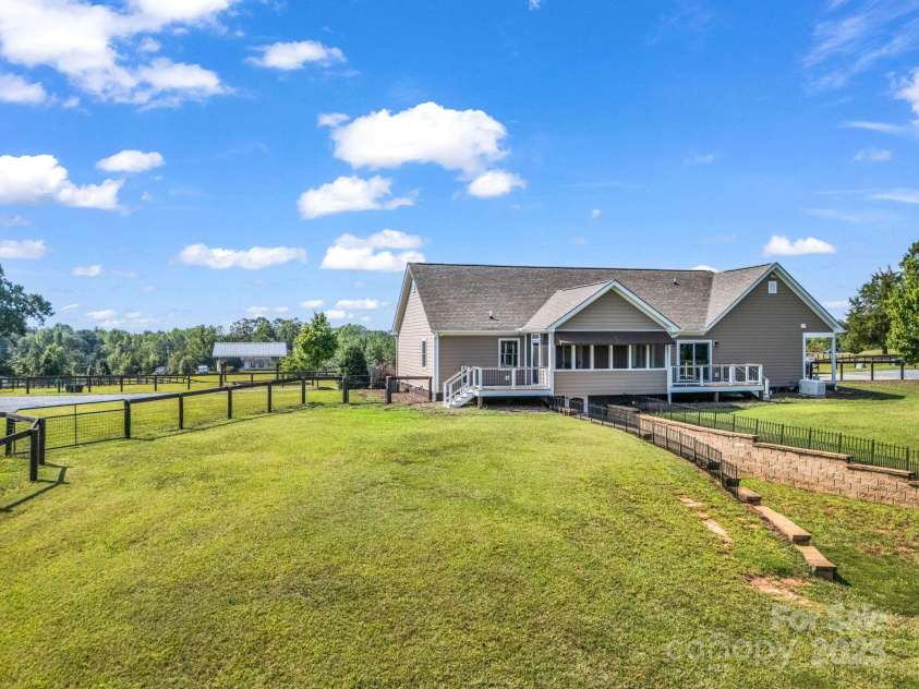 609 Green Creek Drive, Columbus, NC 28722.  MLS# CAR4288033, YatesRealty ID 29805. Back of house