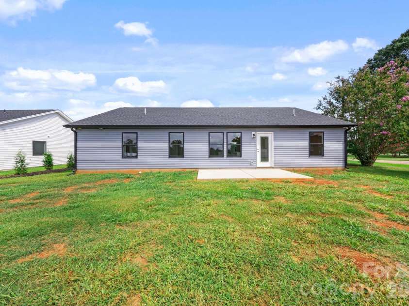 119 Progress Place, Salisbury, NC 28147.  MLS# CAR4393039, YatesRealty ID 29813. Back of home