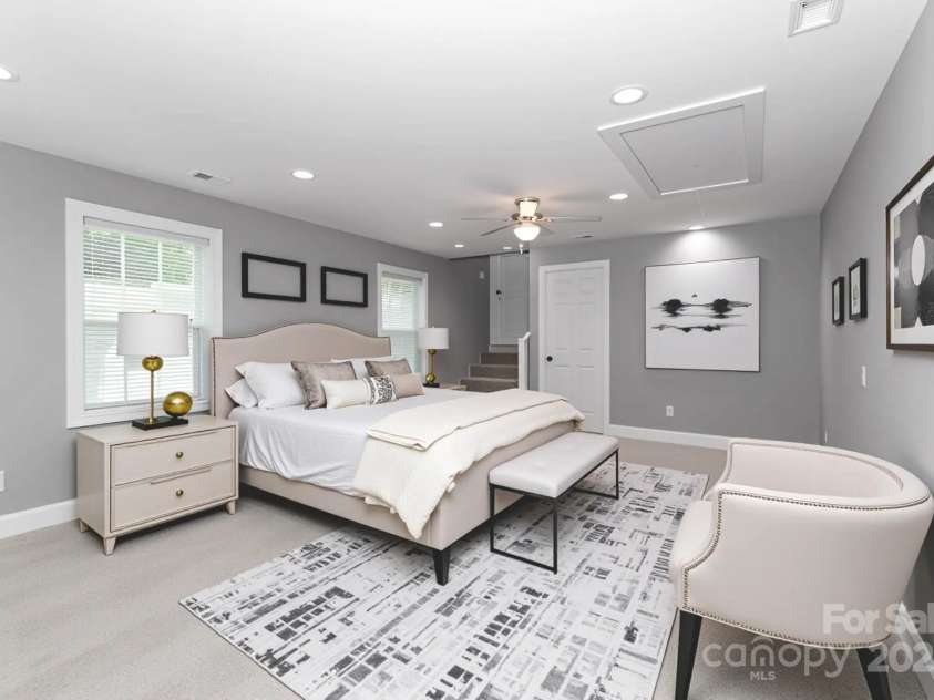 6310 Forney Hill Road, Denver, NC 28037.  MLS# CAR4270228, YatesRealty ID 29815. Bedroom with virtually staged furniture.