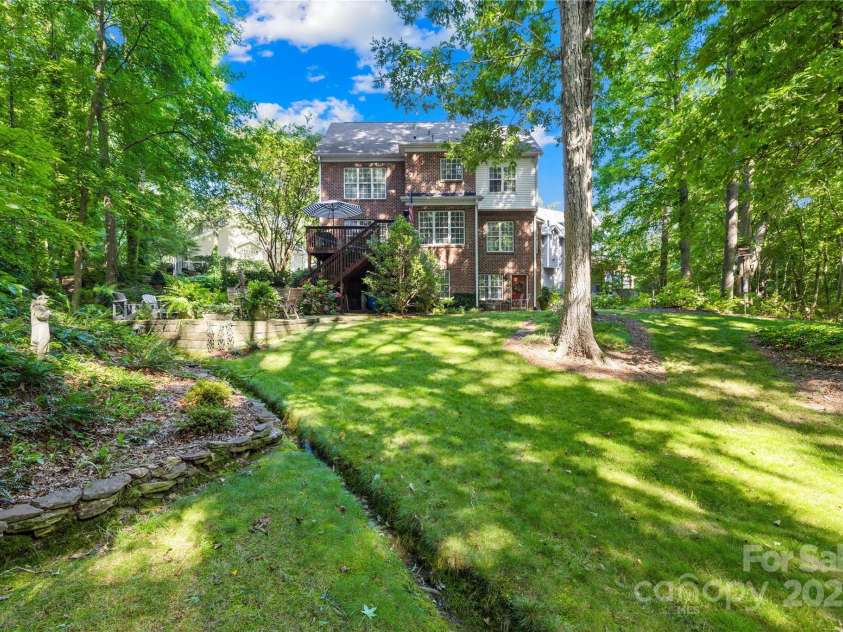 20601 Autumn Breeze Court, Cornelius, NC 28031.  MLS# CAR4284173, YatesRealty ID 29825. Back Yard