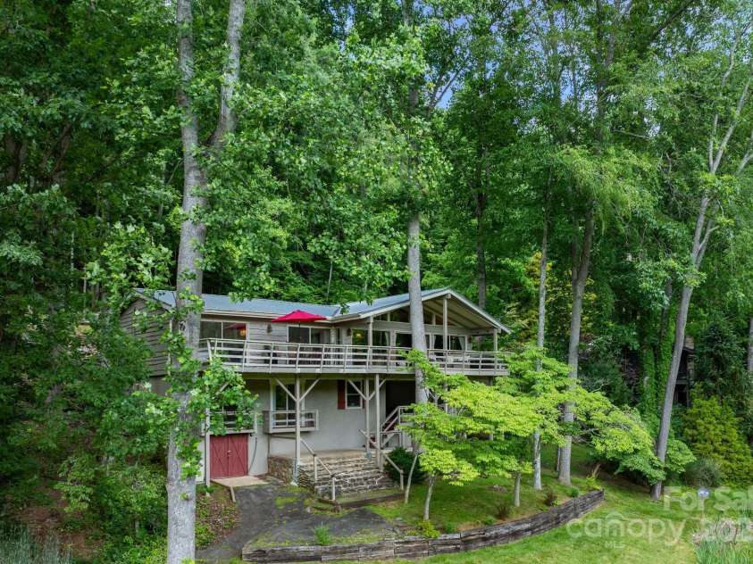 386 Country Club Drive, Canton, NC 28716.  MLS# CAR4272951, YatesRealty ID 29833. View from Golf Course