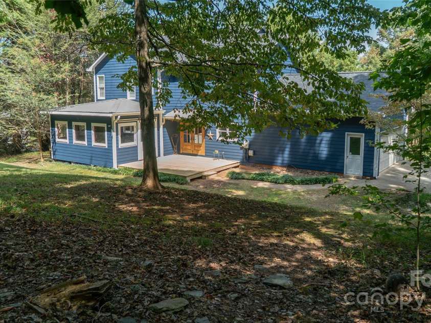 310 La Foret Drive, Morganton, NC 28655.  MLS# CAR4282955, YatesRealty ID 29842. Back woods