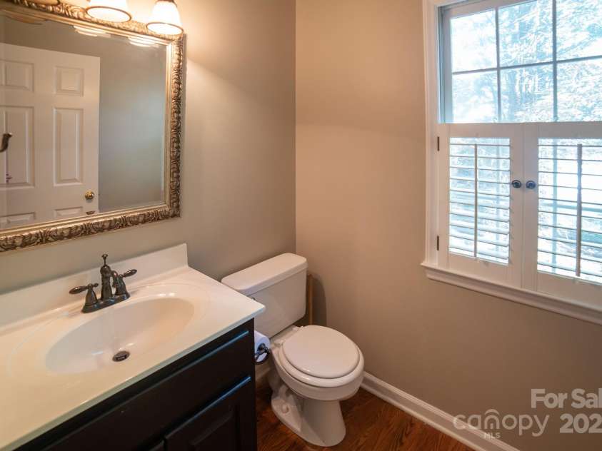 310 La Foret Drive, Morganton, NC 28655.  MLS# CAR4282955, YatesRealty ID 29842. Downstairs half bath