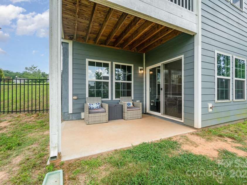 3067 Deep River Way, Waxhaw, NC 28173.  MLS# CAR4280049, YatesRealty ID 29847. Patio