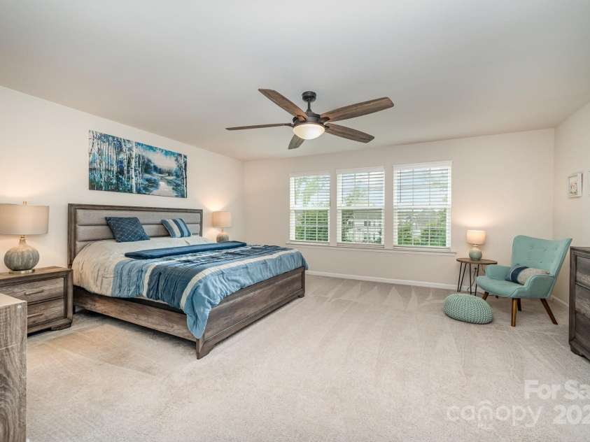 3067 Deep River Way, Waxhaw, NC 28173.  MLS# CAR4280049, YatesRealty ID 29847. Primary Bedroom