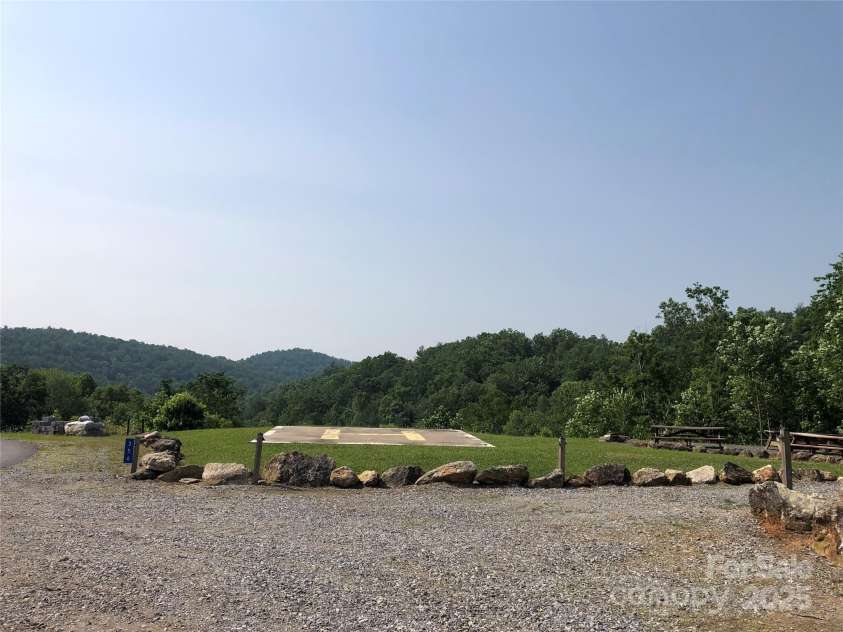 1158 Staghorn Road, Purlear, NC 28665.  MLS# CAR4210879, YatesRealty ID 2985. Helipad at the Outdoor Activity Center